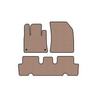 Гумові килимки Carsuit V1 (2 ряди, Бежевий) Citroen C-4 Picasso 2013-2022 рр. фото 1