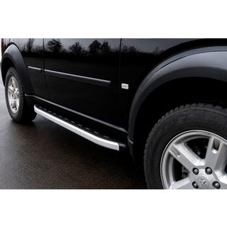 Бокові пороги Fullmond (2 шт., алюміній) Dodge Nitro 2006-2011 рр. фото 1