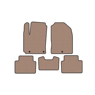 Гумові килимки Carsuit (2017-2020, Бензин, бежевий) фото 1