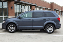 Fiat Freemont 2011-2016 рр. Бокові пороги RedLine V1 (2 шт., Алюміній) фото 1