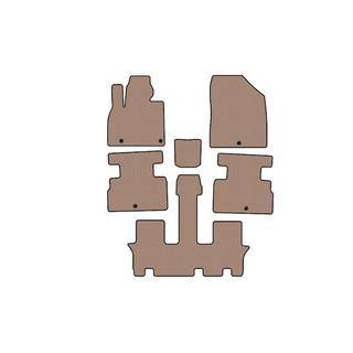Гумові килимки Carsuit (3 ряди, 7-ми місний, бежевий) фото 1