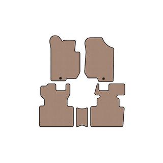 Гумові килимки Carsuit (2006-2012, 2 ряди, 7-ми місний, бежевий) фото 1