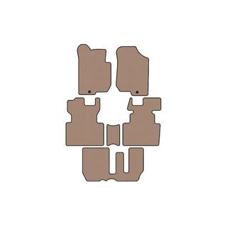 Гумові килимки Carsuit (2006-2012, 3 ряди, 7-ми місний, бежевий) фото 1
