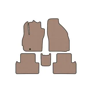 Гумові килимки Carsuit (2 ряди, 7-ми місний, бежевий) фото 1