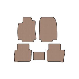 Гумові килимки Carsuit (HB, бежевий) Nissan Tiida 2011-2014 рр. фото 1