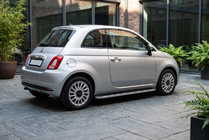 Fiat 500/500L 2013-2022 рр. Бокові пороги Tayga Grey (2 шт., алюміній) фото 1