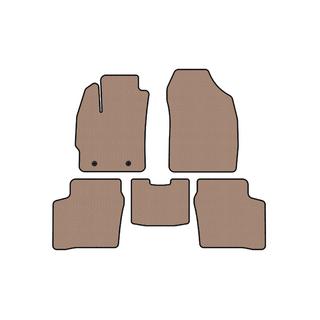 Гумові килимки Carsuit (LB, бежевий) Toyota Prius 2003-2009 рр. фото 1