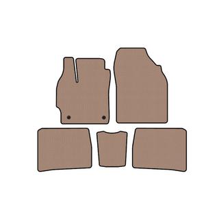 Гумові килимки Carsuit (LB, бежевий) Toyota Prius 2009-2015 рр. фото 1