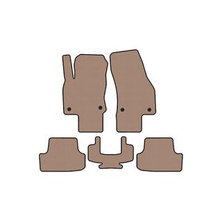 Гумові килимки Carsuit (5-ти дверний, бежевий) фото 1