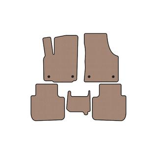 Гумові килимки Carsuit (2 ряди, 7-ми місний, бежевий) фото 1