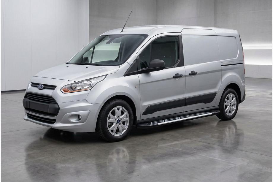 Ford Connect 2014-2021 рр. Бокові пороги Sunrise (2 шт., алюміній) Image