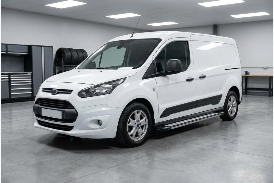 Ford Connect 2014-2021 рр. Бокові пороги Rainbow (2 шт., алюміній) Image