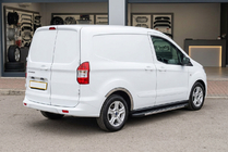 Ford Courier 2014-2023 рр. Бокові пороги Duru (2 шт., алюміній) фото 1