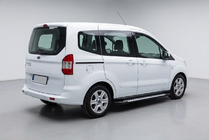 Ford Courier 2014-2023 рр. Бокові пороги Line (2 шт., алюміній) фото 1