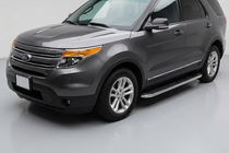 Ford Explorer 2011-2019 рр. Бокові пороги Maydos V1 (2 шт., Нерж) фото 1