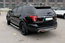 Ford Explorer 2011-2019 рр. Бокові пороги Fullmond (2 шт., алюм.) фото 9