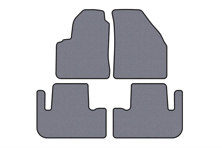 Chevrolet Tacuma/Rezzo 2000-2008 рр. Гумові килимки Carsuit (Сірий) Фото 1