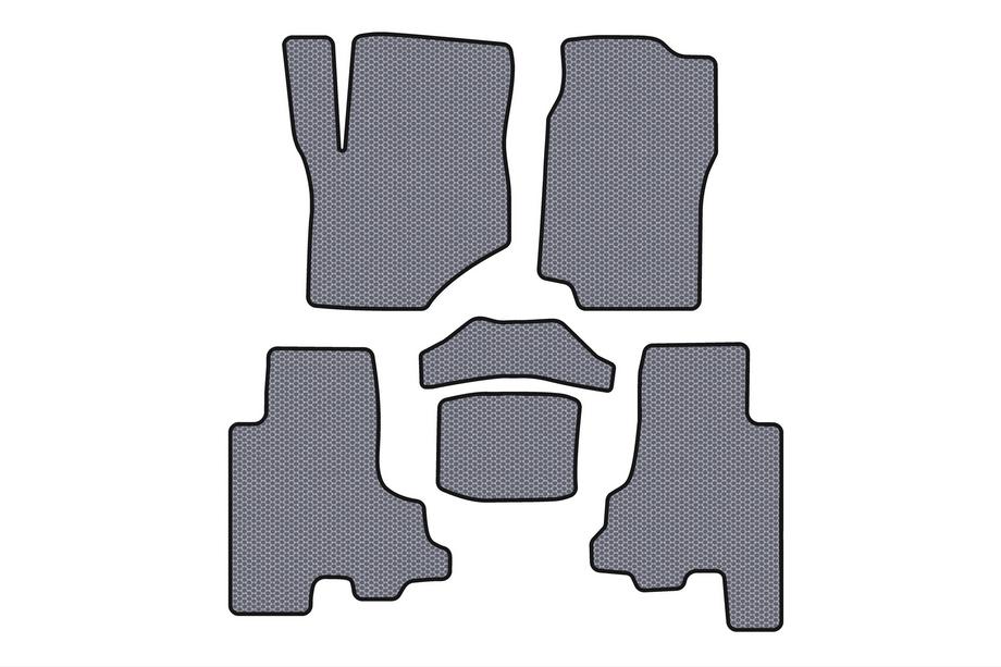 Chevrolet Trailblazer 2002-2012 рр. Гумові килимки Carsuit (Сірий) Фото 1