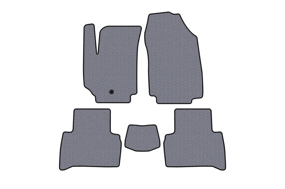 Fiat Croma 2005-2010 рр. Гумові килимки Carsuit (2007-2010, SW, сірий) Фото 1
