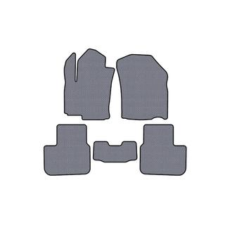 Гумові килимки Carsuit (HB, сірий) Fiat Sedici 2006-2014 рр. фото 1