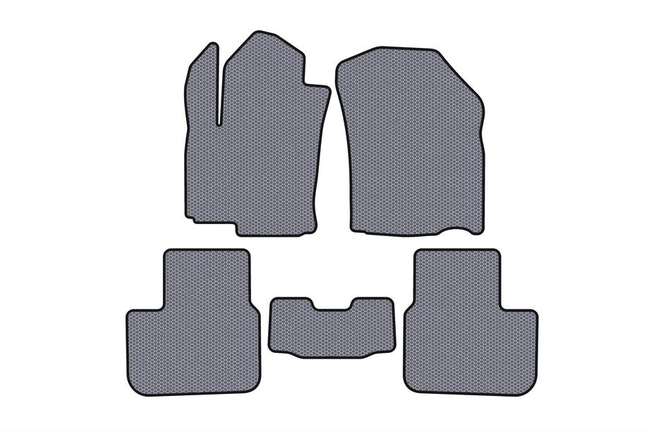 Fiat Sedici 2006-2014 рр. Гумові килимки Carsuit (HB, сірий) Фото 1