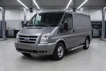 Ford Transit 2000-2014 рр. Бокові пороги Sunrise (2 шт., Алюміній) фото 1