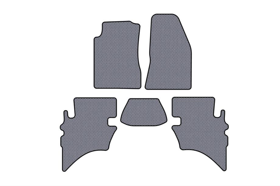 Ford Ranger 2002-2006 рр. Гумові килимки Carsuit (Сірий) Фото 1