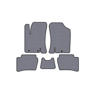 Гумові килимки Carsuit (HB, сірий) Hyundai I-20 2008-2012 рр. фото 1