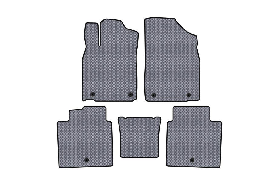 Lexus ES 2012-2018 рр. Гумові килимки Carsuit (2012-2015, SD, сірий) Фото 1