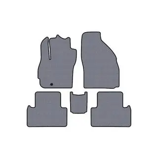 Гумові килимки Carsuit (2 ряди, 7-ми місний, сірий) фото 1