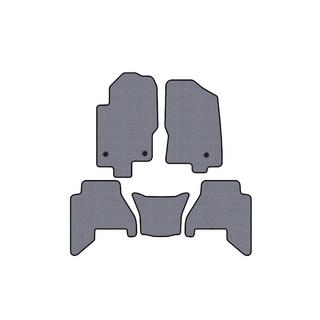 Гумові килимки Carsuit V2 (2 ряди, Сірий, 2010-2014) Nissan Pathfinder R51 2005-2014 рр. фото 1