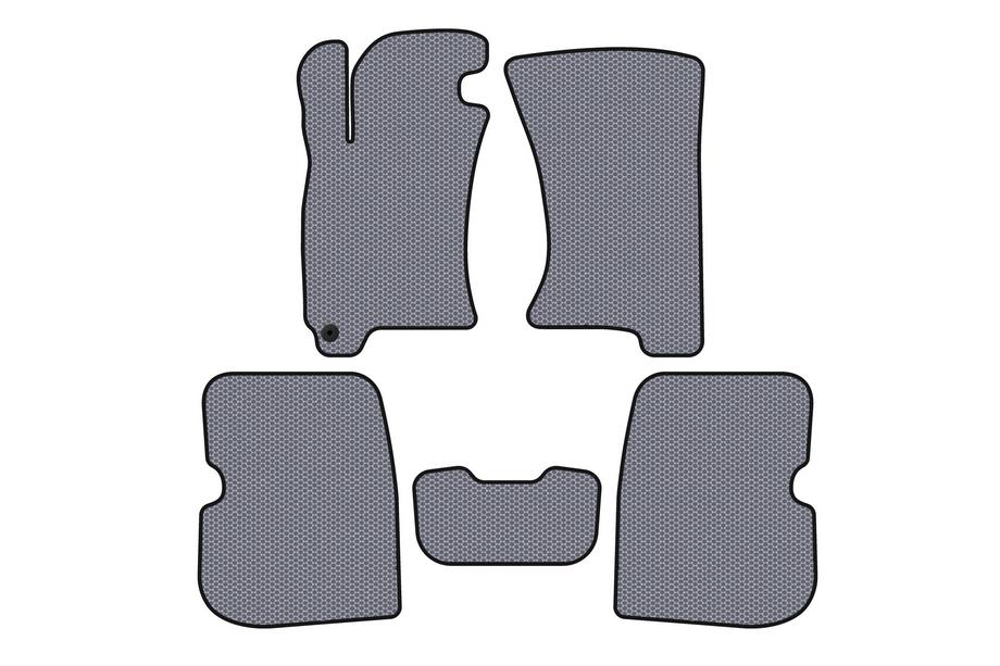 Subaru Forester 1997-2002 рр. Гумові килимки Carsuit (Сірий) Фото 1