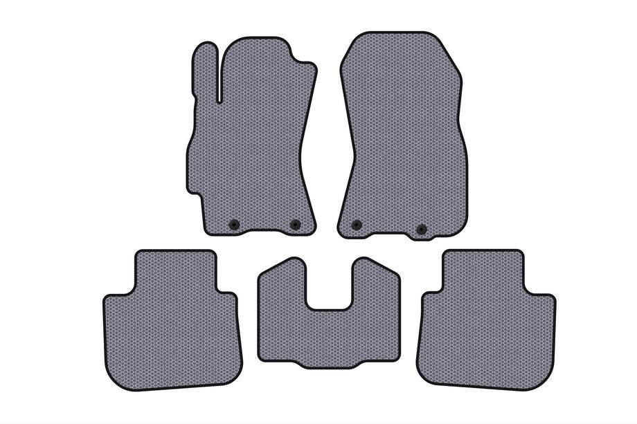 Subaru Outback 2009-2014 рр. Гумові килимки Carsuit (Сірий) Фото 1