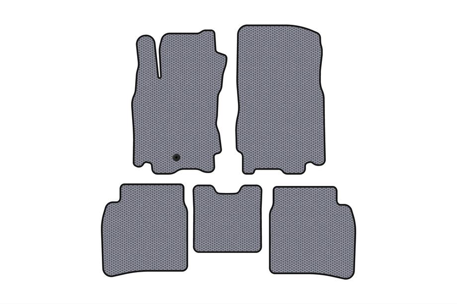 Nissan Note 2004-2012 рр. Гумові килимки Carsuit (Сірий) Фото 1