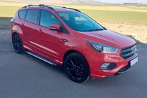 Ford Kuga/Escape 2013-2019 рр. Бокові пороги Line (2 шт., Алюміній) фото 3