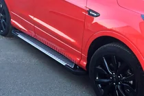 Ford Kuga/Escape 2013-2019 рр. Бокові пороги Line (2 шт., Алюміній) фото 10