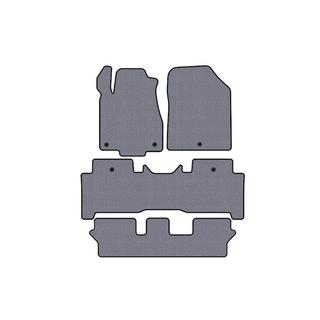 Гумові килимки Carsuit (3 ряди, сірий) Acura MDX 2007-2013 рр. фото 1