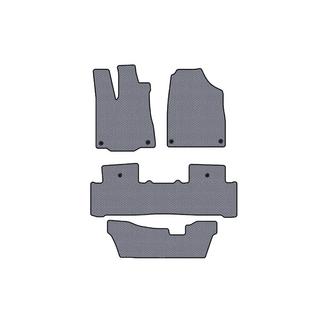 Гумові килимки Carsuit (3 ряди, сірий) Acura MDX 2013-2020 рр. фото 1