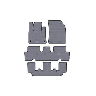 Гумові килимки Carsuit V1 (3 ряди, сірий) Citroen C-4 Picasso 2013-2022 рр. фото 1