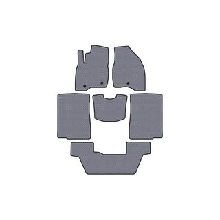 Гумові килимки Carsuit (2015-2017, 3 ряди, 7-ми місний, сірий) фото 1