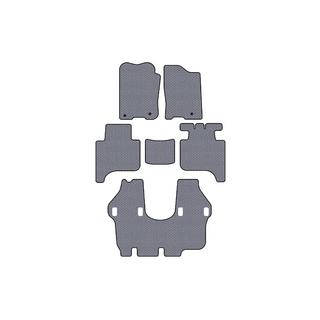 Гумові килимки Carsuit (3 ряди, 2004-2008, сірий) Infiniti QX56 2004-2010 рр. фото 1