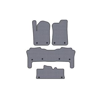 Гумові килимки Carsuit (3 ряди, сірий) Infiniti QX56 2010-2013 рр. фото 1