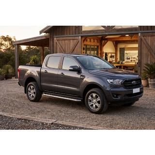 Бокові пороги Maydos V1 (2 шт., Нерж) Ford Ranger 2011-2022 рр. фото 1