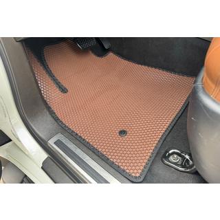 Гумові килимки Carsuit (2007-2012, коричневий) Toyota Land Cruiser 200 2007-2021 рр. фото 1