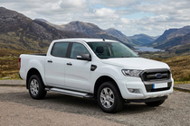 Ford Ranger 2011-2022 рр. Бокові пороги Rainbow (2 шт., Алюміній) фото 1