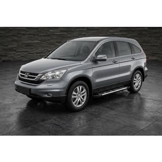 Бокові пороги Sunrise (2 шт., Алюміній) Honda CRV 2007-2011 рр. фото 1