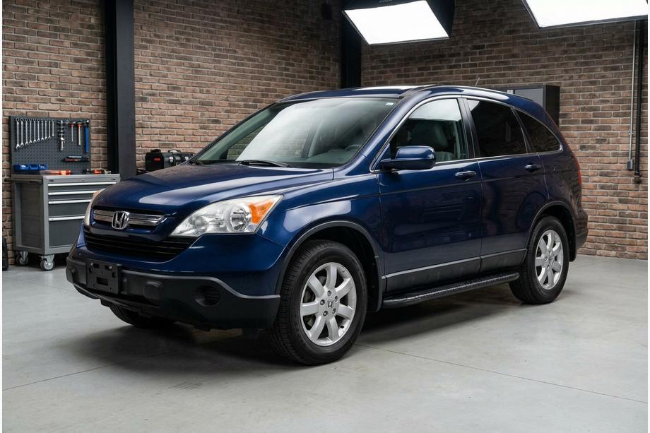 Honda CRV 2007-2011 рр. Бокові пороги Bosphorus Black (2 шт., Алюміній) Image