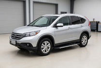 Honda CRV 2012-2016 рр. Бокові пороги Duru (2 шт., Алюміній) фото 1
