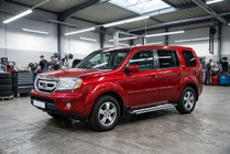 Honda Pilot 2008-2015 рр. Бокові пороги Rainbow (2 шт., Алюміній) фото 1