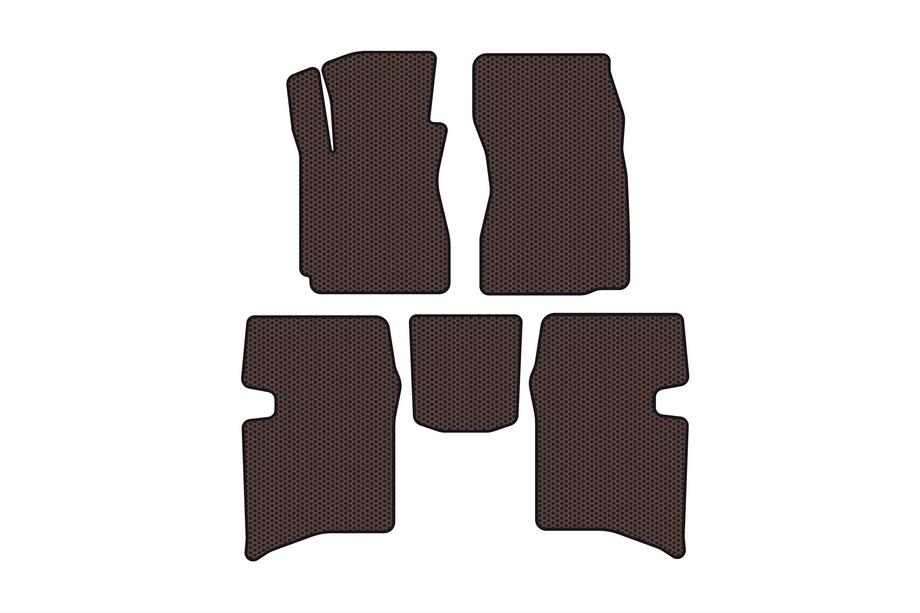 Geely MK 2006-2014 рр. Гумові килимки Carsuit (SD, коричневий) Фото 1